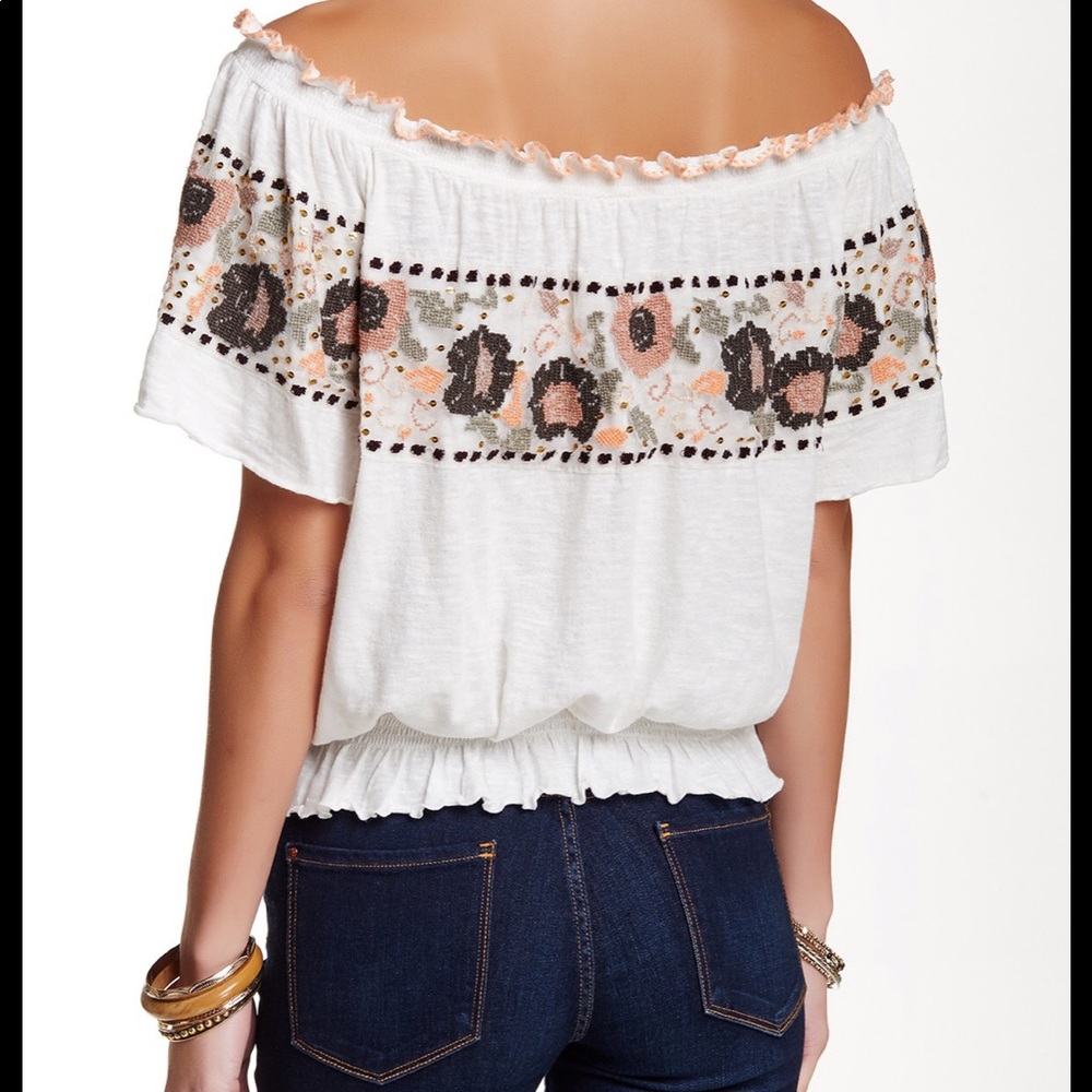 Free people sienna off the shoulder top - Picture 2 of 5